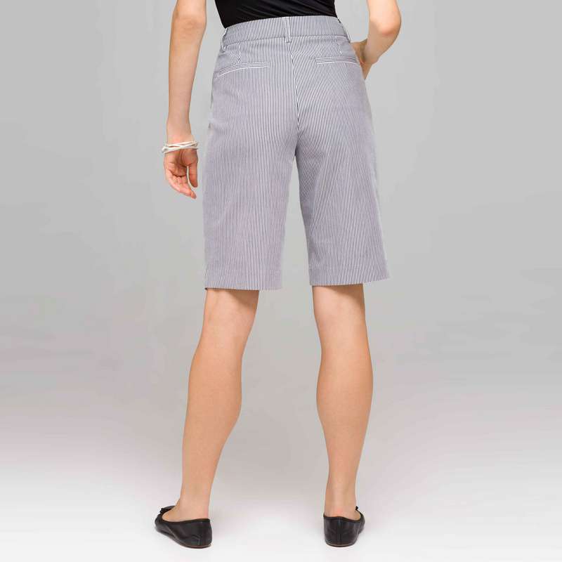 Classic Bermuda Short, swiss navy & white, large image number 1