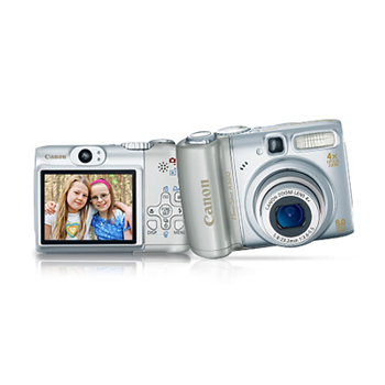 Canon PowerShot A580 Digital Point and Shoot Camera, , large image number 0